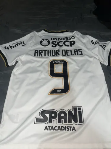 Camisa Corinthians Arthur Delas Nº 9 GG