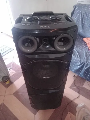 Caixa de som amplificada Philco