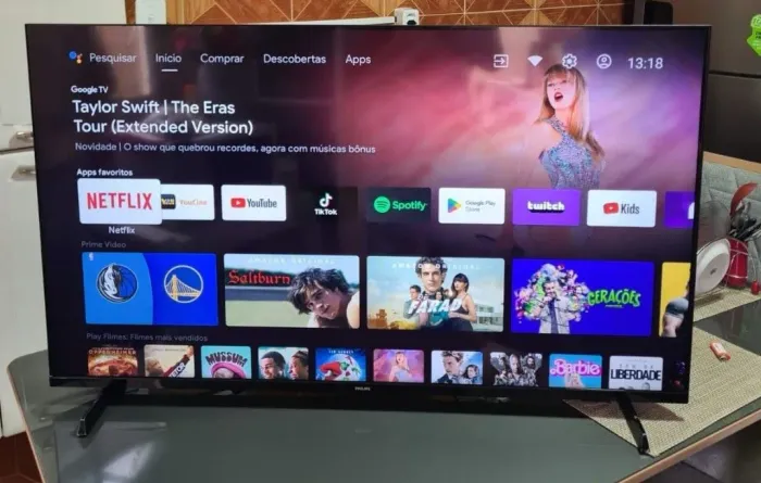 TV 50 POLEGADAS PHILIPS ANDROID 4K COMPLETA