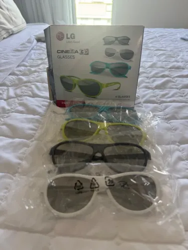 Óculos LG cinema 3D glasses NOVOS 