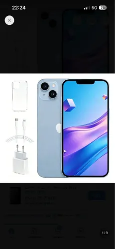 iPhone 14 128GB semi novo ( com acessórios)