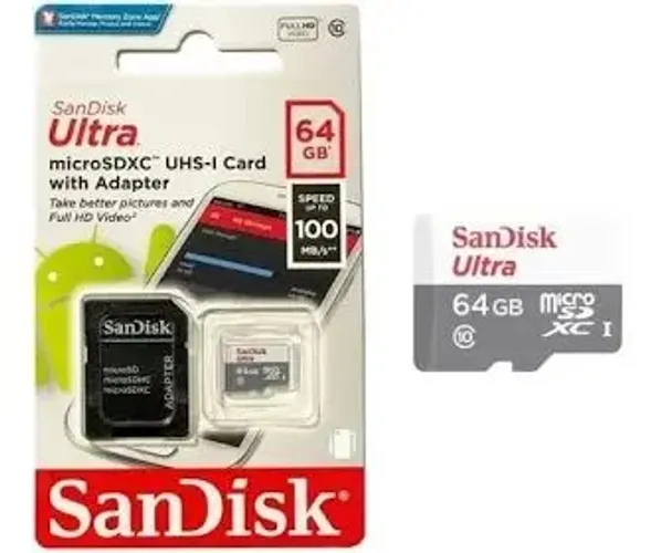 10 unidades cartões de memoria sandisk originais