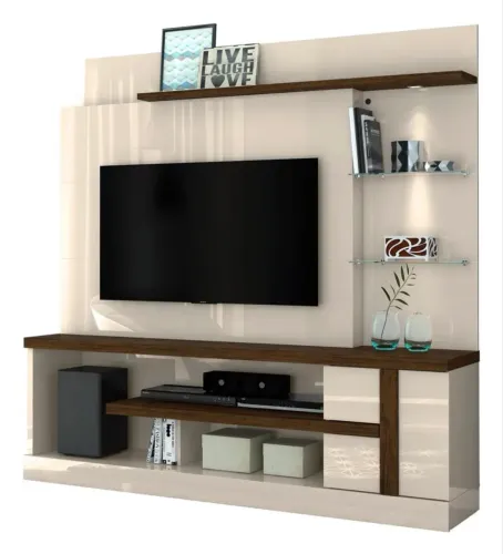 Estante Home Theater Madetec Alan Para Tv De Até 55