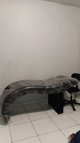 Maca estética com cadeira