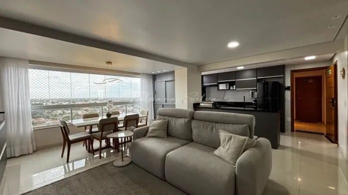 Apartamento mobiliado com 3 suites a venda no Green Lake na 207 sul