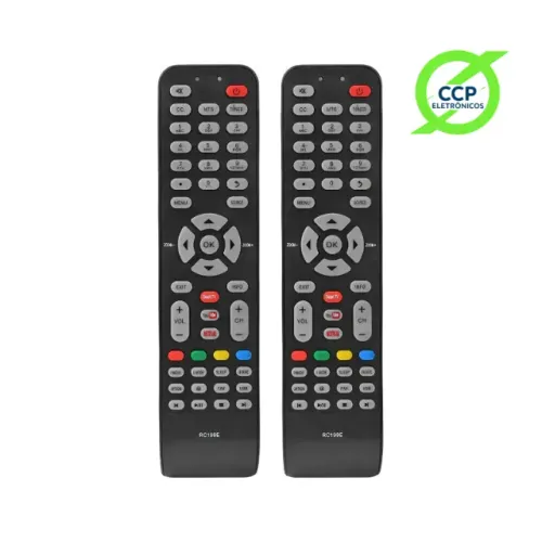 Controle Remoto compatível Para tv Tcl Hkpro Ekt -fs 2x 06-519w49-c005x