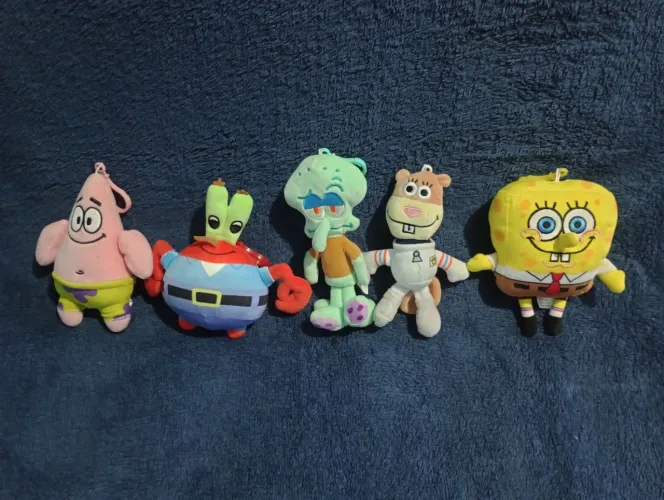 Bob esponja chaveiro