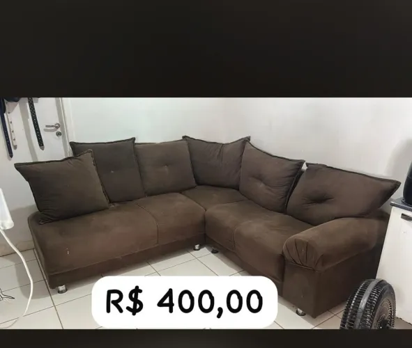 Sofá em L ótimo estado 