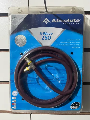 Absolute Acoustics audio wave 250 Cabo S-VHS de 2m