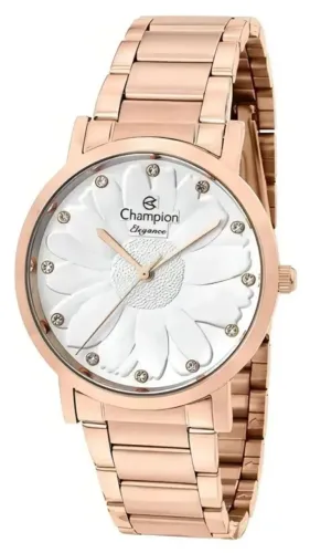 Relógio Champion Feminino Elegance Rosê CN25878Z