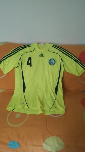 Camisa Palmeiras Adidas Verde Limão