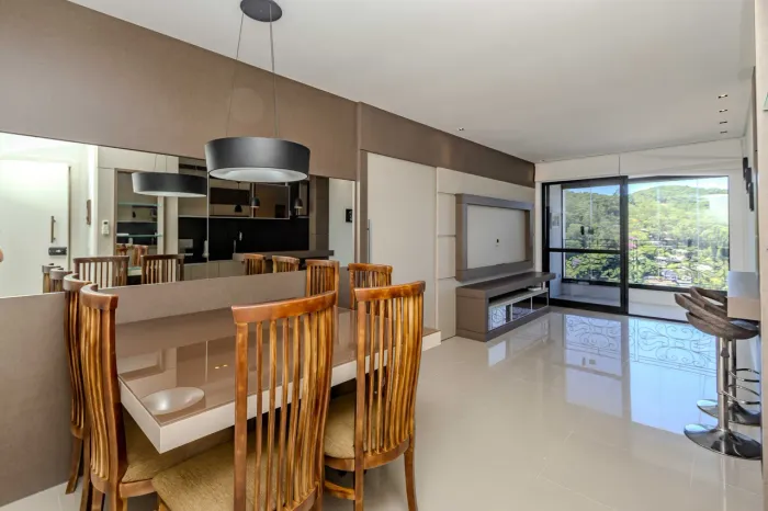 50% Entrada e 24x - Apartamento Decorado 2 Quartos Fazenda Itajaí