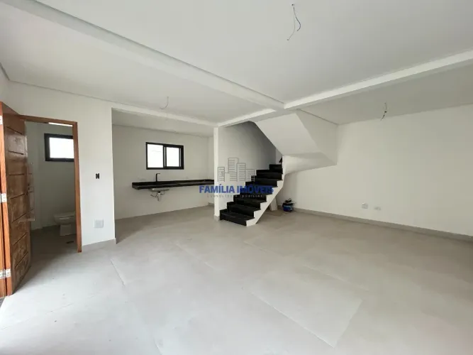 Sobrado para alugar vender 3 quartos garagem Estuário Santos SP