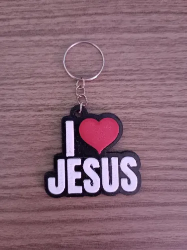 Chaveiro Cristão - i love jesus