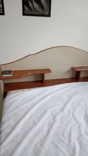 Cama casal colchão D45 com box. PRECINHO para desocupar lugar!