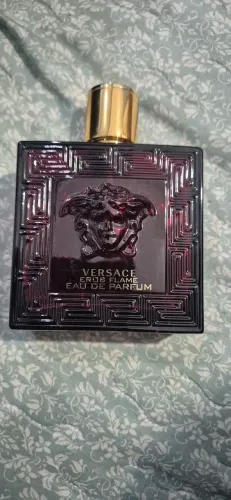 Perfume Versace Eros Flame + estojo + embalagem de viagem