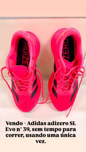 Tênis Adidas adizero SL EVO 39