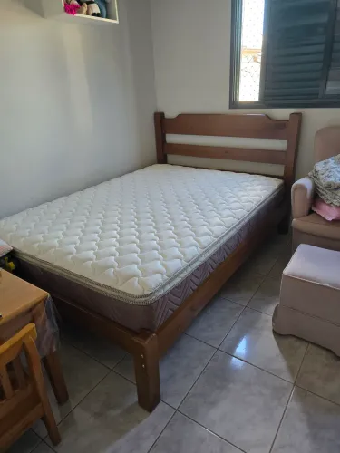 Cama com colchão pilon pró-espuma