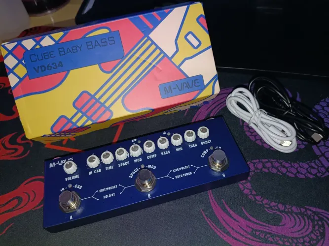 PEDALEIRA CUBEBABY BASS - para baixo 