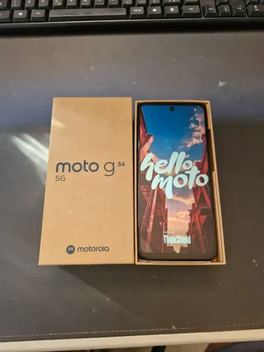 Moto G34 5G, 128Gb e 8Gb ram (4+4) - Leia a descrição