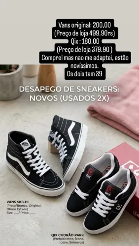 Tenis sneakers 