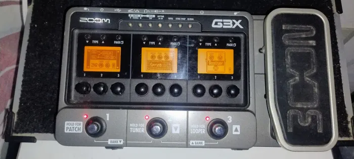 Pedaleira zoom G3x 