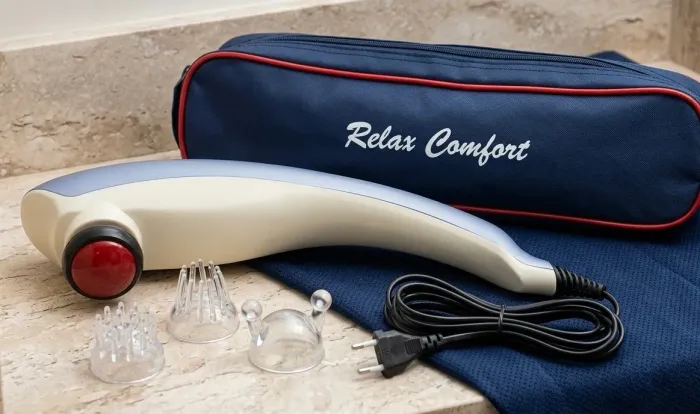 Massageador Portátil Relax Confort Elétrico - Relaxamento e Massagem