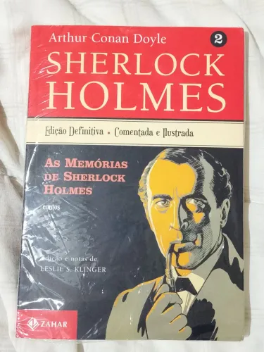 Livro Sherlock Holmes Vol 2, novo e lacrado