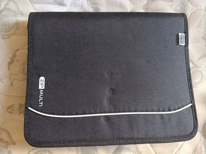 fichário universitário zip multilibra preto (NOVO)
