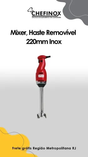 Mixer Profissional MX-200 com Haste Removível 220v Skymsen