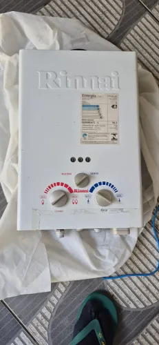 Aquecedor Rinnai 7.5 vazão