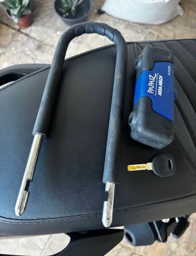 Cadeado Trava U-lock Papaiz Reforçado 