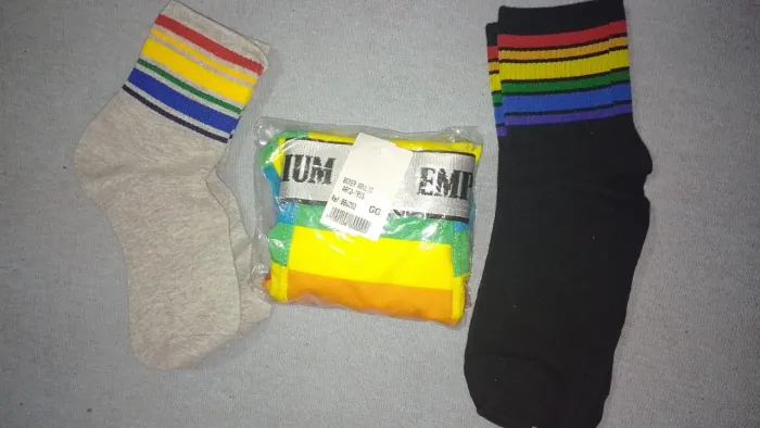 Kit cueca e meias 