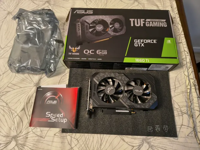 Placa Vídeo Asus TUF Geforce GTX 1660TI 6GB