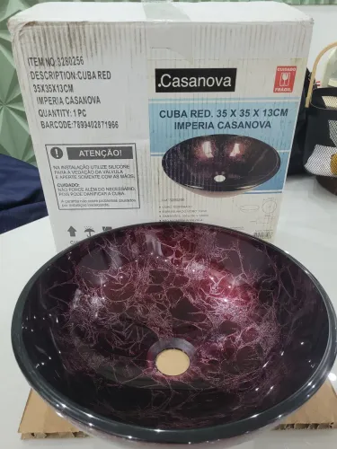 Cuba para lavabo