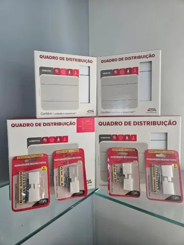 Quadro de distribuição e Barramento Neutro/Terra (Preço de Custo)