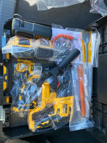 Combo parafusadeira e martelete bateria dewalt