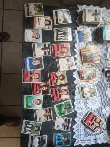 Figurinhas anos 70 clubes brasileiros