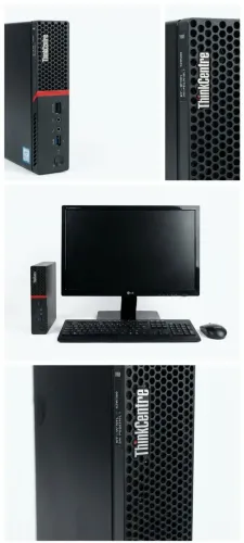 Mini Pc Lenovo Thinkcentre M920q I5 8gb 256gb COM MONITOR LG 23 poL