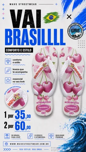 Chinelo Premium em Palmas ? 1 por R$35 / 2 por R$60