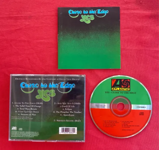 CD ROCK ORIGINAL YES CLOSE TO THE EDGE