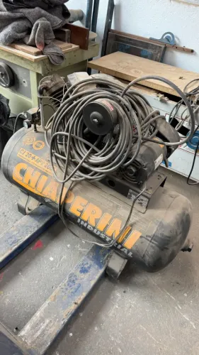 Compressor Chiaperini 200 Litros 20 PCM 5 CV - 2021 - Excelente Estado