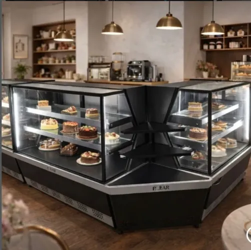 Bh vitrine padaria orçamento vários modelos sob pedido de fábrica 