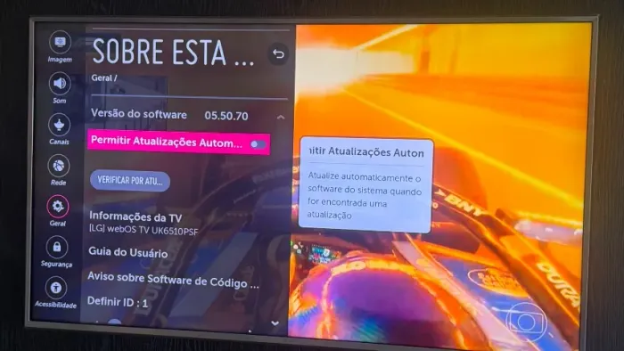 Smart TV LG 50" 4K UHD - Modelo 50UK6510PSF (Excelente Estado)