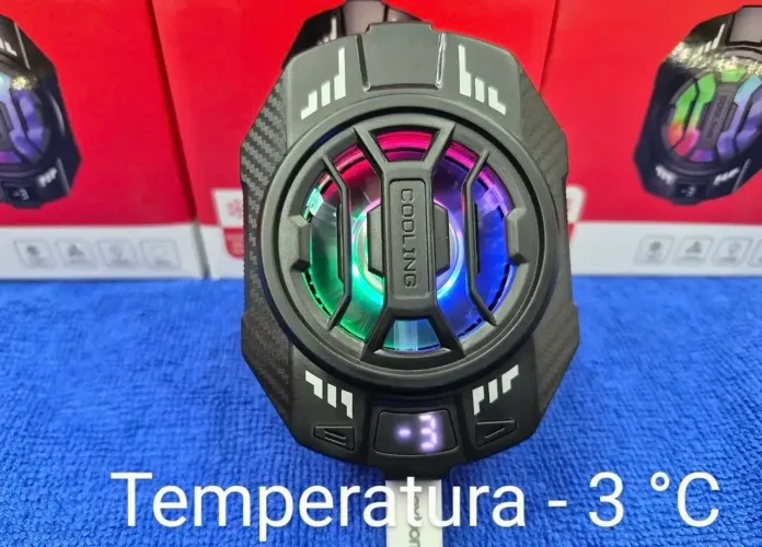 MINI VENTILADOR COOLER P/CELULAR REF: MSR-716