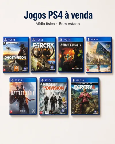Jogos ps4