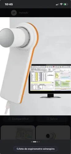 Espirômetro/ Espirometria