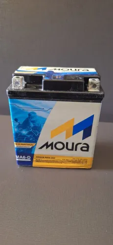 BATERIA DE MOTO MARCA MOURA MODELO MA6-D