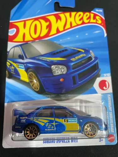 SUBARU IMPREZA WRX hotwheels