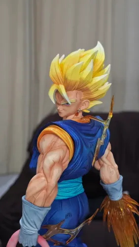 Action figure Vegetto 39cm com 3 heds em altíssima qualidade novo lacrado na caixa